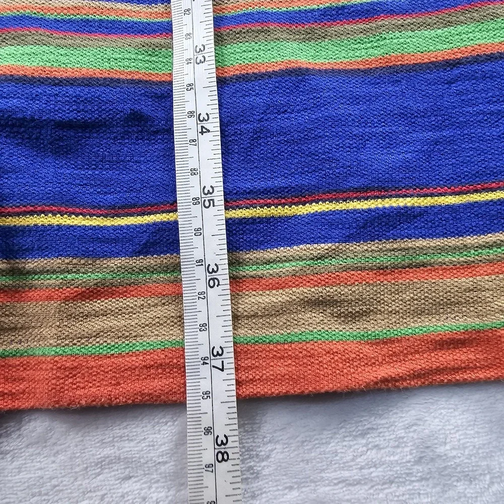 Polo Ralph Lauren Shirt Mens 5XB Big & Tall Multicolored Striped Colorful Serape